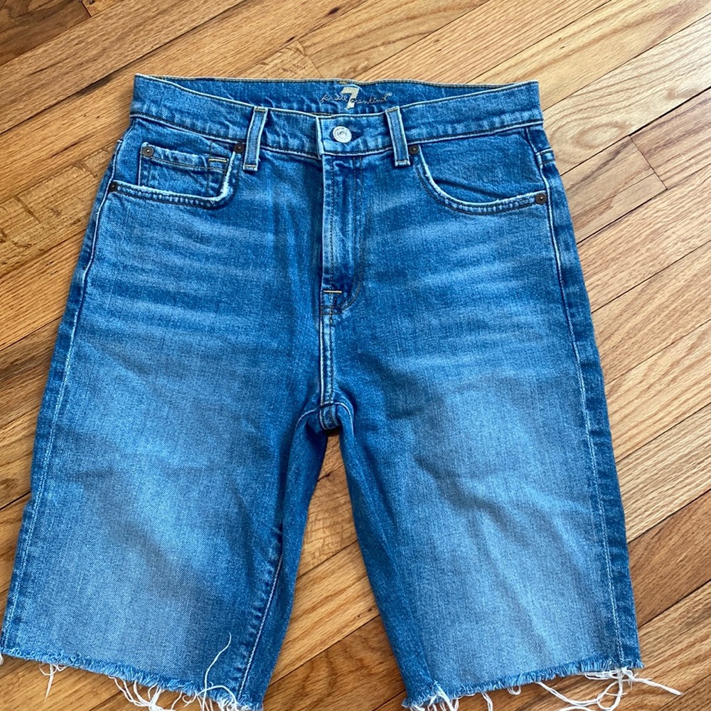 7 for all Mankind Jean shorts